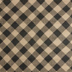 a black and white checkered pattern on fabric