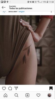 Female Tattoo Designs, Tato Minimal, Hip Tattoos Women, Tattoo Ideas Female, Classy Tattoos, Discreet Tattoos, Female Tattoo, Elegant Tattoos, Hip Tattoo