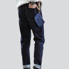 High-quality dark blue jeans online—cool jeans from the 2021 Autumn collection. A casual style will bring you an informal and simple yet clean and professional image. Dark blue or navy denim can form the basis for many outfits and integral part of the classic essential wardrobe. An unrubbed pattern design provides a more sleek look. Slim fit provides a tapered shape but does not usually cling to the contours of your body. Highrise denim will elongate your legs and make your trunk appear more pro White Jeans Men, Cool Jeans, Yellow Denim, Professional Image, Autumn Collection, Dark Blue Jeans, Jeans For Men, Dark Blue Color, 2023 Collection