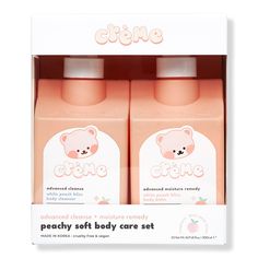 Beary Merry Silky Skin Set - DV CLNS + MSTR RMDY PCHY SFT BDY CR STBenefitsA complete set for silky soft skin! Provides lightweight moisture and a fresh cleanse.IncludesBody Cleanser: features hydrating Squalane & Ceramide-NP for smooth, glowy skin (16.9 oz)Body Balm: features Ceramide-NP & Vitamin C for silky soft skin (16.9 oz) - Beary Merry Silky Skin Set Body Care Set, Cocamidopropyl Betaine, Moisturizing Toner, Silky Skin, Sodium Chloride, Body Balm, Glowy Skin, Skincare Tools, Faux Mink Lashes