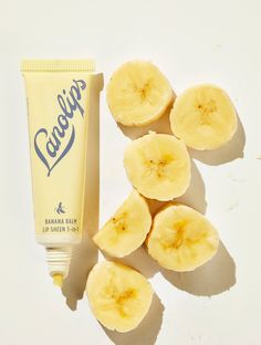 A whipped lanolin + banana lip sheen, for juicy, glowing lips. Banana Balm is an especially creamy, fluffy, super-rich 3-in-1 balm. (1) Lanolin lip conditioner + (2) Lip lustre sheen + (3) lip protectant. With added banana extract for a hit of happy! Gives you soft, hydrated (happy) & glowing lips. 12.5g / .44 oz net wt. Glowing Lips, Banana Extract, Lip Conditioner, Lip Glow, Cute Makeup, Aesthetic Makeup, Lip Care, Body Skin, Makeup Skin Care