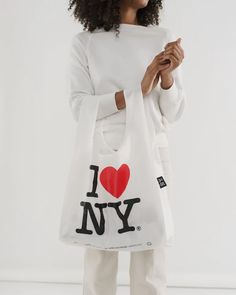 Reusable Bags | BAGGU Purse Storage, Reusable Pouches, Grocery Bags, I Love Ny, Carrier Bag