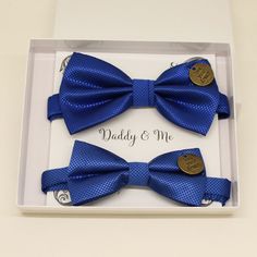 Royal blue Bow tie set for daddy and son, Live your dream, Daddy and me gift, Grandpa gift, Father son, Royal blue Toddler kids bow tie Classic blue, Color 2020, PANTONE 19-4052, Classic blue bow tie, #classicblue Blue Ties For Father's Day, Blue Tie For Father's Day Party, Dapper Blue Tie For Gift, Dapper Blue Tie Suitable For Gift, Dapper Blue Tie As Gift, Blue Bow Tie For Party Or Father's Day, Adjustable Blue Ties For Father's Day, Blue Standard Bow Tie For Father's Day, Blue Bow Tie For Father's Day