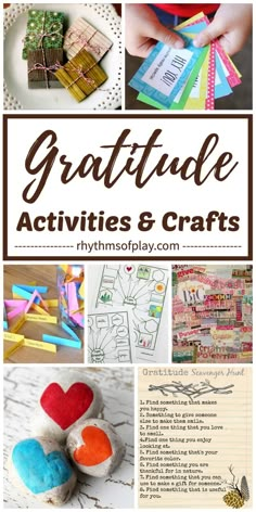 some crafts and activities for kids to do with them