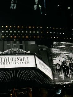 a large screen with the words twenty or swift on it in front of an audience