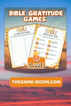 the game room bible gratitude games