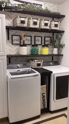 I am sharing the decor details for my favorite laundry room items. Check out part 1 for more details! Laundry Room Curtains, Laundy Room, Laundry Room Organization Storage, Laundry Room Ideas Small Space, Laundry Room Renovation, Farmhouse Laundry Room, Desain Editorial, Laundry Room Remodel