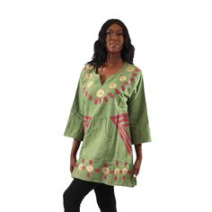 Heavy Cloth Mud Print Dashiki - African Women's Clothing | Africa Imports Relaxed Fit Cotton Tunic For Spring, Casual Cotton Tunic For Fall, Casual Green Tunic For Festival, Cotton Tunic With Pockets And Relaxed Fit, Casual Cotton Tunic For Spring, Casual Cotton Spring Tunic, Spring Casual Cotton Tunic, Casual Spring Cotton Tunic, Green Casual Tunic For Spring