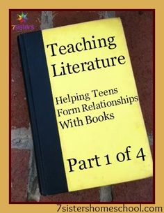 a yellow book with the title teaching literature reading, compreension and interpretation part 2 of 4