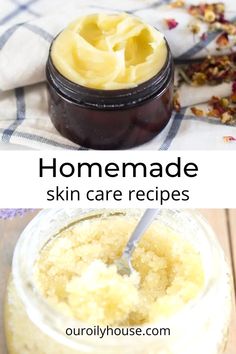 Amazing DIY skin care recipes to replace all your store-bought products with all-natural ingredients! Diy Noxema Recipe, Skin Care Home Made Skincare, Natural Skin Care Products Diy, Homemade Skin Care Recipes Diy, Diy Self Care Products, Magical Apothecary, Diy Cosmetics Recipes, Skin Care Diy, Diy Beauty Products