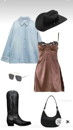 Cowgirl Style Outfits, Country Concert Outfit, City Outfits, Cowgirl Outfits