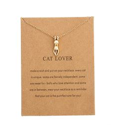 PRICES MAY VARY. Cute Cat Pendant Mecklace with Gift Message Card, The Best Gift Luck Jewelry for Women Cat Lovers Linou Jewelry Mini Cat Charm Made with Eco-Friendly Metal. Cat Pendant with Brass Chain. Plated with Safe Gold, Lead, Nickle Free. Keep Color and Not Tarnish Cat Necklace Chain Length:17inches+2inches Extender. You Can Adjustable Chain Length with the Extender to Fit Neck Well. Good Luck Necklace Cat Inspirational Gift for Daughter Birthday Gifts for Best Friends Girlfriend Sister. Lucky Necklace, Dogeared Jewelry, Lover Necklace, Mini Cat, Good Luck Necklace, Cat Pendant Necklace, Dainty Diamond Necklace, Lovers Necklace, Cat Pendant