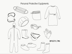 an image of personal protective equipment for people to wear in the winter and fall months