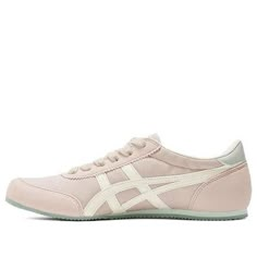 Onitsuka Tiger Track Trainer 'Pink White' 1183C136-250 Styling Onitsuka Tiger, Pink Onitsuka Tiger, Onitsuka Tiger Women Outfit, Onitsuka Tiger Women, Tiger Shoes, Highest Heels, Slay Queen, Wishlist 2024, Virtual Wardrobe