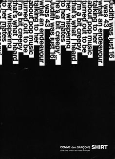 a black and white poster with words all over it