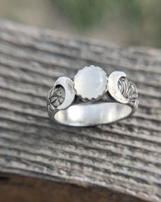 Moon Phase Ring, Triple Goddess Ring, Goddess Jewelry, Wicca Ring, Wicca Jewelry, Lunar Phases, Crescent Moon Ring, Full Moon, Boho Ring - Etsy Triple Moon Ring, Goddess Ring, Moon Phase Ring, Wicca Jewelry, Lunar Phases, Fantasy Ring, Crescent Moon Ring, Triple Moon Goddess, Goddess Jewelry