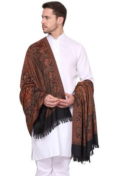 PRICES MAY VARY. Trendy Shawls and Scarves for Men Size: 40 Inches X 80 Inches [100 CM X 200 CM] Material: Poly Wool Blend Wash Care: Dry Clean Only. Iron On Reverse. Do Not Bleach And Expose This Product To Excessive Heat And Sunlight For Long. Perfect Companion for a Man to feel warm and comfortable in Winters. These thick and warm wool shawls and mufflers have a wonderful, soft feel and comes in natural colours. Treat yourself to a cashmere shawl to keep you snug during meditation practice, o Cashmere Shawl, Wool Shawl, Scarf Men, Paisley Design, Desi, Wool Blend, Shawl, Top Styles, Paisley