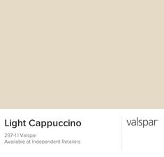 the light cappuccino paint color is available at independent remodelers