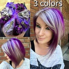 I like this colorwheel dye job Pinwheel Hair Color, Highlights Ideas, Different Pictures, Blue Highlights, Hair Techniques, Hair Color Techniques, Hair Color Purple, Funky Hairstyles, Color Techniques