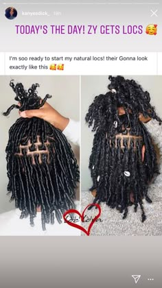 Care For Starter Locs, Starter Locs Coils Vs Twists, Starter Loc Ideas, Curly Loc Extensions Permanent, Starter Locs Long Hair, Different Dread Styles, Two Strand Twist Starter Locs Short 4c Hair, Coil Starter Locs Journey, Locs On Curly Hair