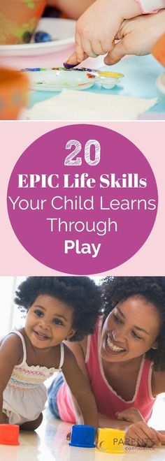 When parents make time for play, they support their child's development in endless ways. Play is a child's primary language- learn twenty amazing life-skills that are grown and developed through play! #parenting #kids #play #childdevelopment #playtherapy Coping With Emotions, Discipline For Kids, Homemade Baby Food Combinations, Baby Food Combinations, Life Skills For Kids, Importance Of Play, Play Therapist, Social And Emotional Development, Imagination Play