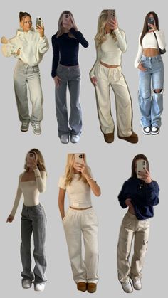 Abonnez-vous ❤️💗 Diy Clothes Ideas, Outfit Ideas For School Casual, Street Style Outfits Casual, Old Outfits, Downtown Outfits, Simple Fall Outfits, Go Back To School