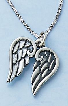 Christmas Collection: Angel Wings Charm shown on a Fine Spiga Chain #JamesAvery 15 Birthday, Charmed Show, Angels Among Us, Never Enough, 15th Birthday, Charm Rings, Christmas Collection