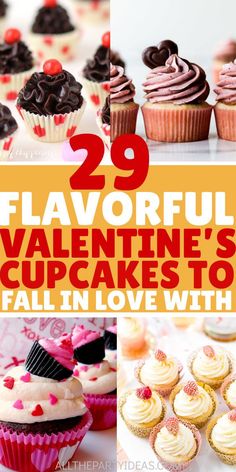 valentine's cupcakes to fall in love with