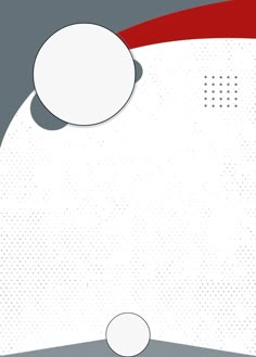 an abstract background with circles and dots in red, white and grey colors on the bottom right corner