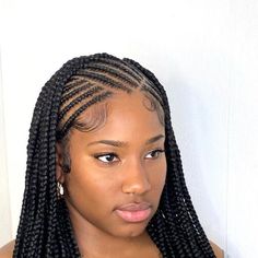 NEYHAIRS on Instagram: "GODDESS ✨✨medium tribal braids @deusa.tavares 🧡 #neyhairs #stitchbraids #feedinbraids #beautiful #naturalhairstyles #blackhair #protectivestyles #cornrows #hair #curlyhair #vacationbraids #goals #braids #hairinspiration #londonbraider #hairstylesinlondon #oddlysatisfying #instabraids #explore #softlocs #dredlocs #passiontwist #ukblackownedbusinesses #ukbraiders #braidsinspo" Tribals With Knotless Braids, Cornrows Hair, Colored Braids, Braided Styles, Stitch Braids, May 22, Protective Styles, Protective Hairstyles, Braid Styles