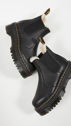 Dr. Martens 2976 Quad FL Boots | SHOPBOP Doc Martens Winter, Doc Martens Oxfords, Doc Martens Outfit, Dr Shoes, Tokyo Street Fashion, Hype Shoes, Shoe Inspo, Travel Shoes, Aesthetic Shoes