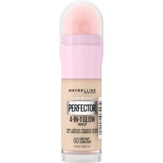 Corrector Maybelline, Make Up Primer, Light Concealer, Maybelline Instant Age Rewind, Glow Primer, Glow Makeup, Age Rewind, Maybelline Makeup, Glow Foundation