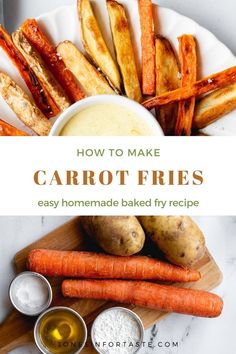 how to make carrot fries as homemade baked my recipe