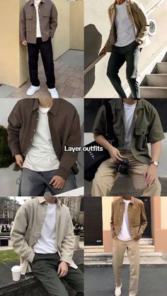 Boys Pant Shirt Combination, Color Combinations For Men Clothes, Clothing Color Combinations Men, Color Combinations Men Outfit, Nice Clothes Men, Mens Clothing Color Combinations, Brown Outfit Ideas Men, Classy Outfits Men Casual Menswear, Mens Clothing Styles Color Combinations