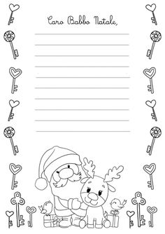 a christmas letter to santa and his reindeer