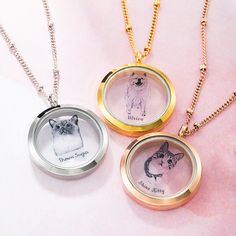 [Pet Urn Necklace]:Our pet fur necklace cat keepsake lockets are the perfect way to keep your beloved feline close to your heart. These beautiful and unique lockets are designed to hold a small number of your cat's fur or hair, keeping them safe and secure while also allowing you to carry them with you wherever you go. Whether you're looking for a way to honor the memory of a beloved pet who has passed away or simply want to keep a special reminder of your furry friend close at hand, our pet fur Fur Necklace, Resin Works, Bon Ami, Unique Locket, Human Dog, Portrait Necklace, Necklace Cat, Pet Urn, Photo Locket Necklace