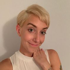 Please Stop Complimenting My Post-Chemotherapy Hair | Allure Grown Women, Please Stop, One Hair, Blonde Pixie