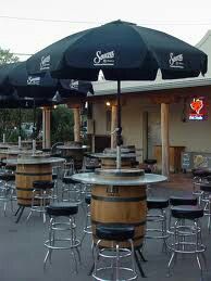 an image of a restaurant with tables and umbrellas on the outside, as seen on instagram