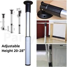 an image of adjustable height table legs