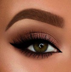 Brown Makeup, Brown Eyes, Makeup Looks, Eye Makeup, Lashes, Makeup, Black, Make Up, Make Up Looks