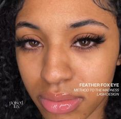 Mariah The Scientist Lashes, Lash Extensions With Butterflies, Fox Eyes, Makeup