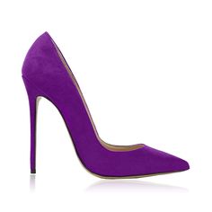 Identità Decollete MALIA SCAMOSCIATO VIOLA Cute Shoes Heels, Purple Shoes, Purple Suede, Suede Pumps, Pump Sandals, Soft Suede, Lace Boots, Cute Shoes, Pump Shoes