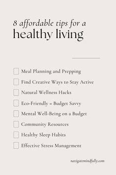 healthy living Healthy Living For Beginners, Ways To Stay Active, Healthy Sleep Habits, Nutritious Food, Living On A Budget, Holistic Lifestyle, Wellness Quotes, Sleeping Habits