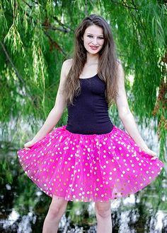 The Hair Bow Company I Gold Polka Dot Adult Tutu