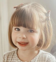 Toddler Girl Haircut Long, Haircut Kids Girl, Girl Toddler Haircut, Kids Bangs Haircut, Kids Haircut With Bangs, Toddler Bangs Hairstyles, Toddler Hairstyles With Bangs, Short Toddler Girl Haircut, Baby Haircut Girl