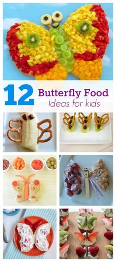 12 butterfly food ideas for kids to make