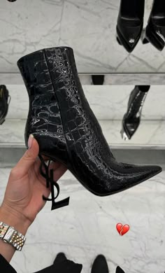 Ysl Boots, Saint Laurent Boots, Expensive Shoes, Ysl Heels, Fashion Shoes Heels, Ysl Shoes, Designer High Heels