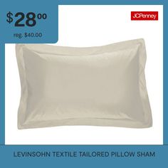 an image of a pillow that is on sale for $ 28 00 or more with the coupon text below it