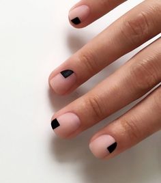 Minimalist Nail, Minimal Nails Art, Mens Nails, Glitter Manicure, Minimalist Nail Art, Modern Nails, Minimal Nails, Geometric Nail, Her Nails