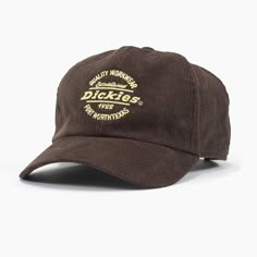 Dickies Corduroy Cap - Dickies US Boyish Girl, Corduroy Cap, Outfits For Girls, Brown Hats, Guys Clothing Styles, Tomboy Outfits, Men Fashion Casual Outfits, Cool Hats, Dream Clothes